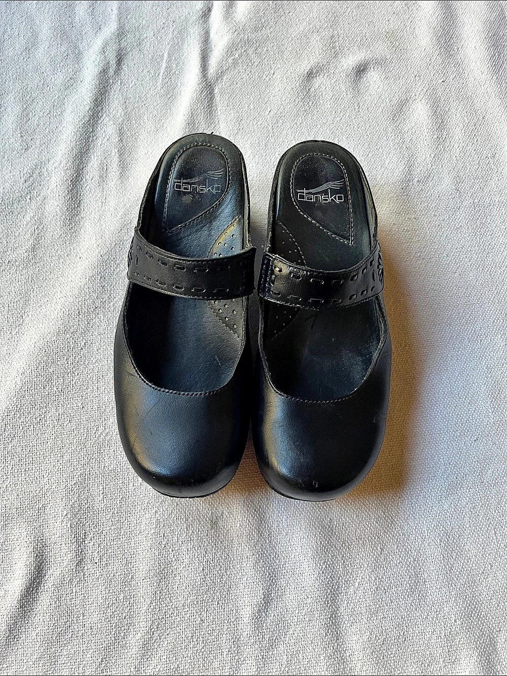 Dansko Mary Jane Heels in Black EU 39